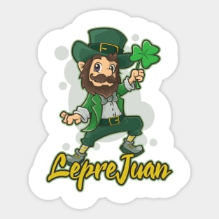 St Patrick's Day Irish Funny Ireland Latino Gift For Mexican Sticker